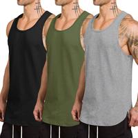 COOFANDY Men's 3 Pack Quick Dry Workout Tank Top Gym Muscle Tee Fitness Bodybuilding Sleeveless T Shirt Clothing Springtok