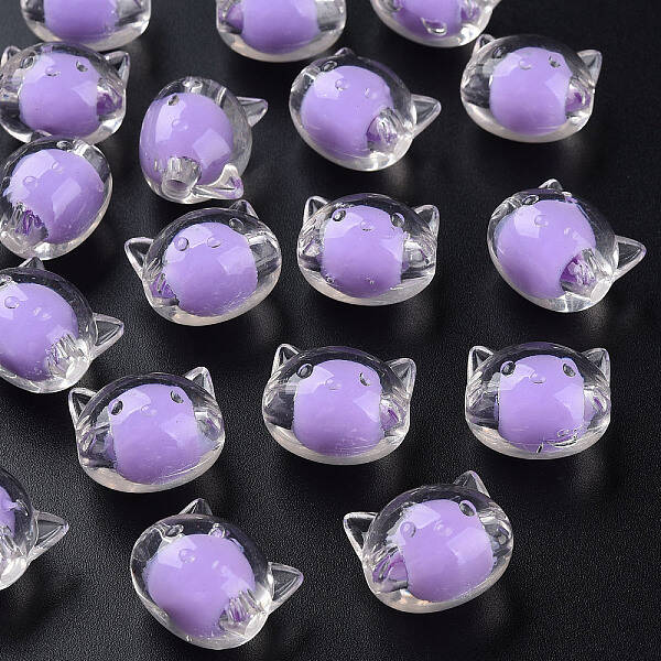 Transparent Acrylic Beads