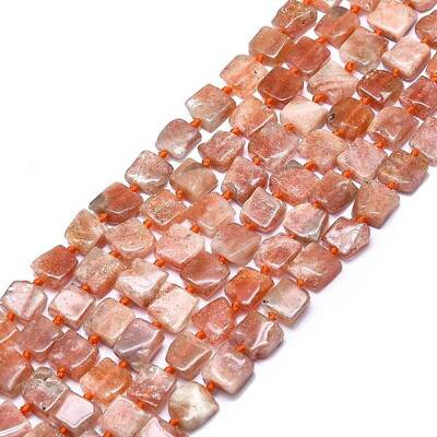 Natural Sunstone Beads Strands