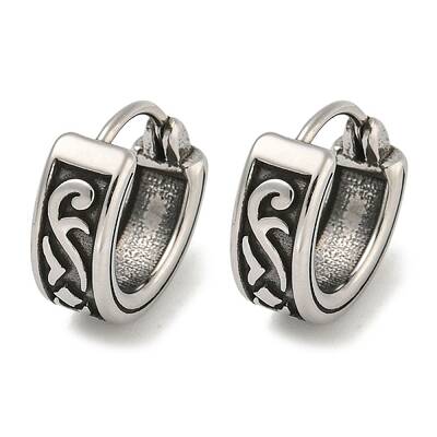 316 Surgical Stainless Steel Hoop Earrings