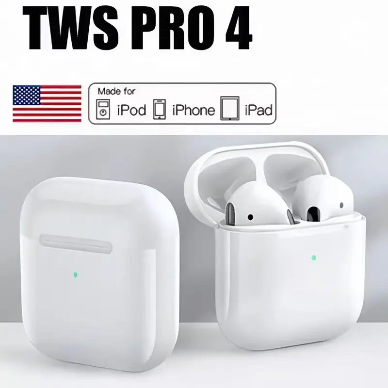 Earbud In-Ear Bluetooth, Call NoiseCancellation, Reset Button, PremiumSound HeadphonesRechargeableOpen Ear Bluetooth Long Las...