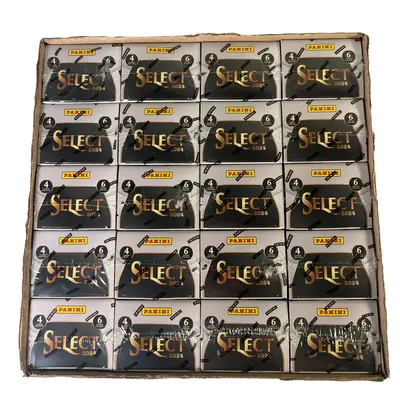 Panini 10x 2024 Select Blaster PYT Zebra Hunting Sports Trading Card Box Guaranteed Collectible Trading Cards