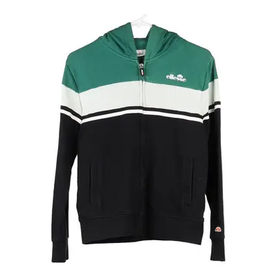 Age 12 Ellesse Hoodie - Medium Block Colour Cotton Blend
