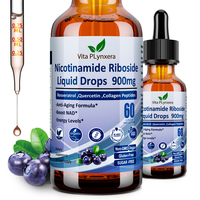 Vita PLynxera NAD+ Supplement Liquid Drops - NR900, Vitamin B12, NAD Supplement for Skin and Energy for Anti-aging for women,...