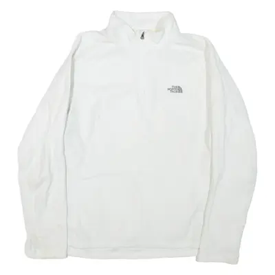 THE NORTH FACE Lightweight Pullover Womens Fleece Jacket White L