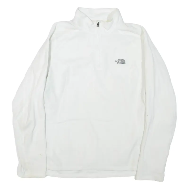 THE NORTH FACE Lightweight Pullover Womens Fleece Jacket White L