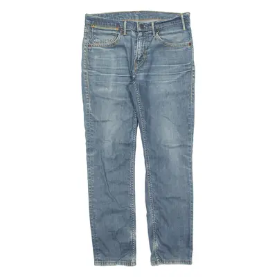 LEVI'S Womens Jeans Blue Slim Tapered Stone Wash W32 L30