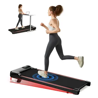 UMAY Fitness Under Desk Treadmill, High Definition Big Screen Walking Pad for Home Small, 2.5 HP Quiet Brushless, 265 LBS Cap...