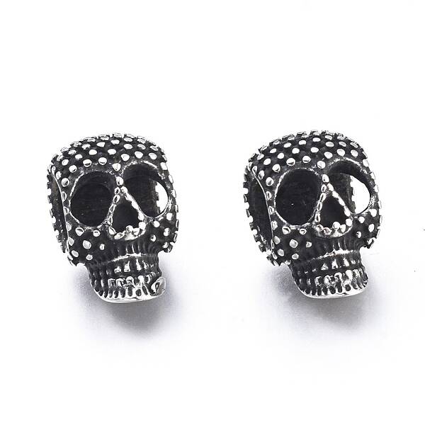 Halloween 304 Stainless Steel European Beads