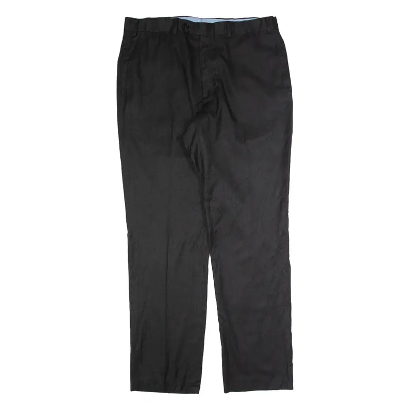 TOMMY HILFIGER Chino Mens Trousers Grey Regular Straight W36 L32