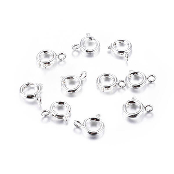 Brass Spring Ring Clasps