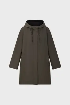 Trench Coat Talia Dae04a018 Khaki-Green | Color: KHAKI GREEN | Size: T3