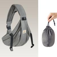 Breathable Mesh Baby Sling Carrier – Lightweight, Foldable Design, Suitable for Newborns and Toddlers