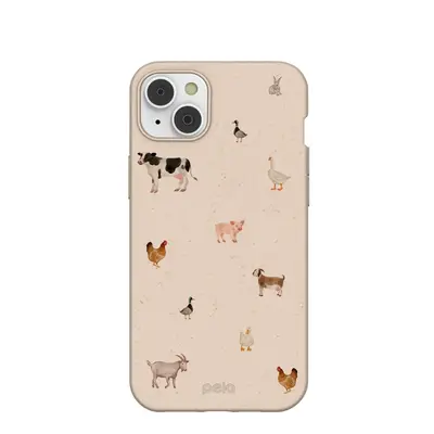 Seashell Pasture Party iPhone 14 Plus Case