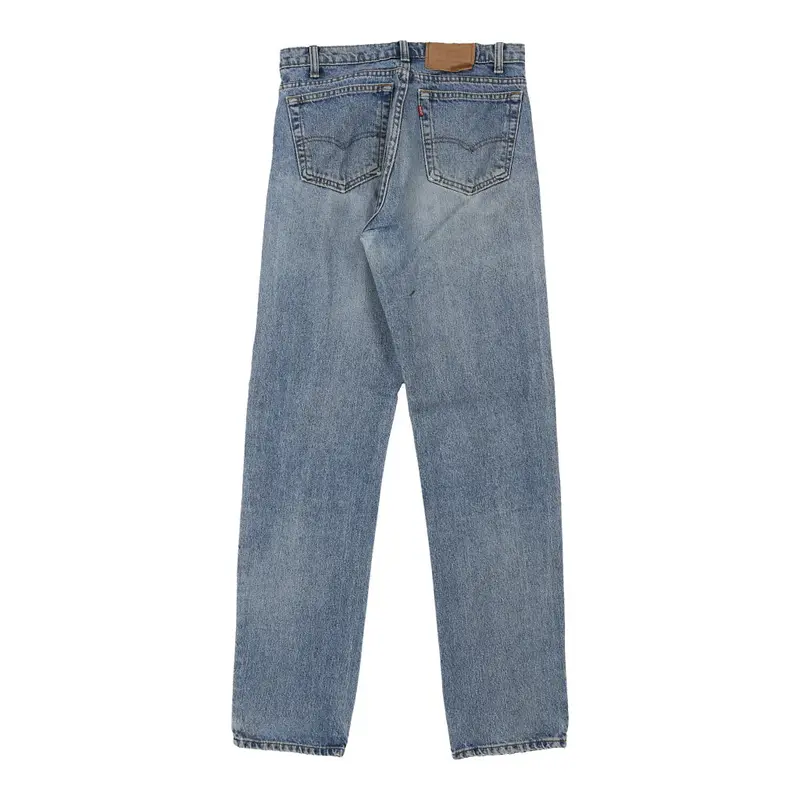 505 Levis Jeans - 30W 35L Blue Cotton