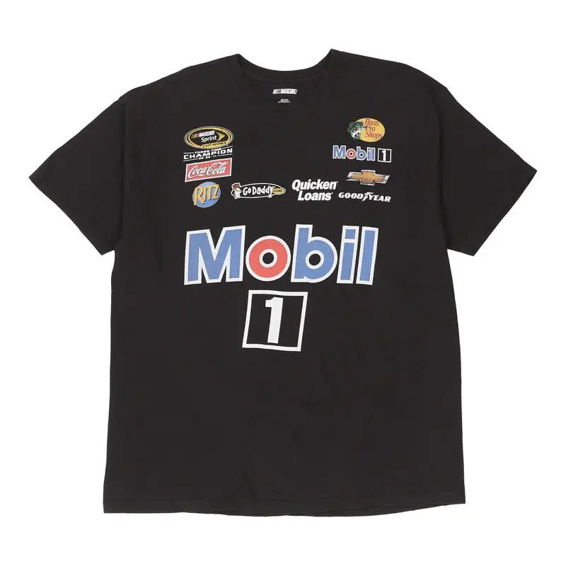 Jimmie Johnson 48 Chase Authentics Nascar T-Shirt - Large Black Cotton