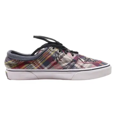 POLO RALPH LAUREN Faxon X Sneaker Trainers Blue Canvas Mens UK 8