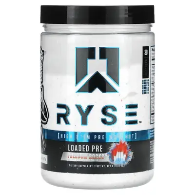 RYSE Loaded Pre, Freedom Rocks, 14.8 oz (420 g)