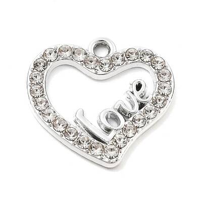 Alloy Rhinestone Pendants