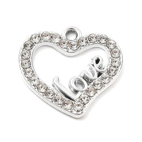 Alloy Rhinestone Pendants