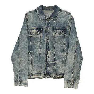 Calliope Denim Jacket - 2XL Acid Wash Cotton