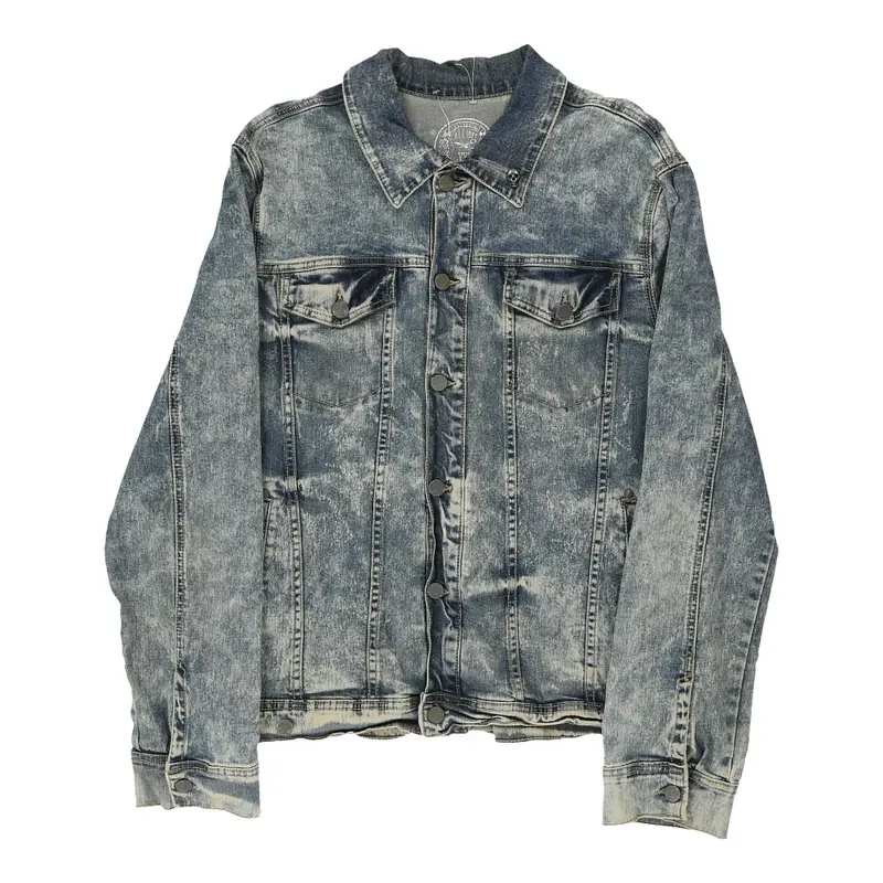 Calliope Denim Jacket - 2XL Acid Wash Cotton