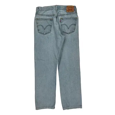 Regular Fit 505 Levis Jeans - 34W 31L Blue Cotton