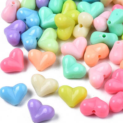 Opaque Acrylic Beads
