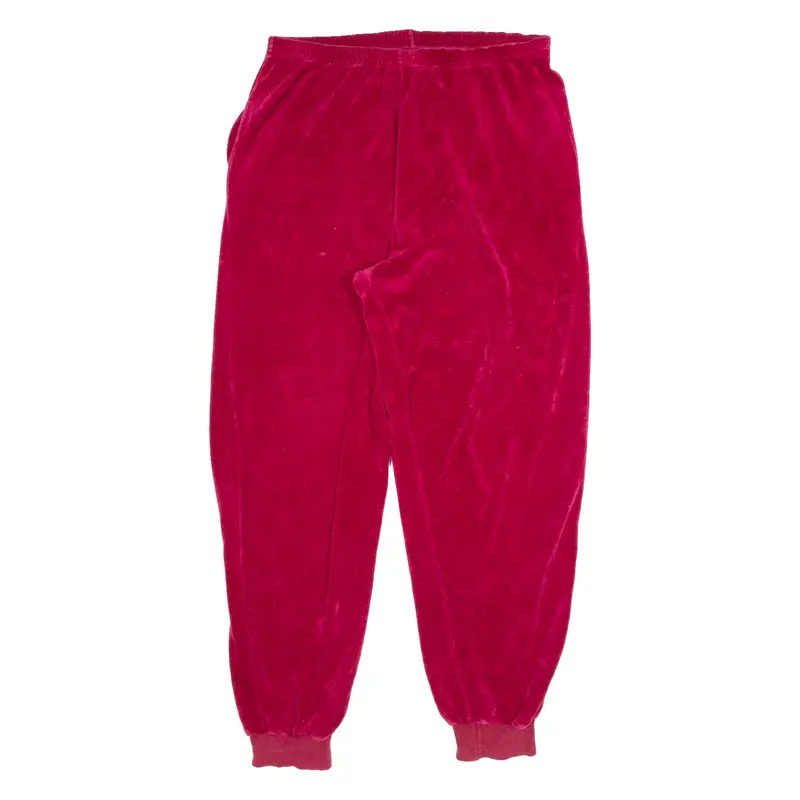 Womens Joggers Red Tapered XL W36 L28