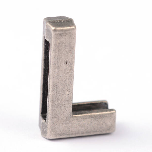 Tibetan Style Alloy Letter Slide Charms