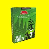 Rhino Autograph Jungle Green Giraffe Football Jersey PYT Sports Trading Card
