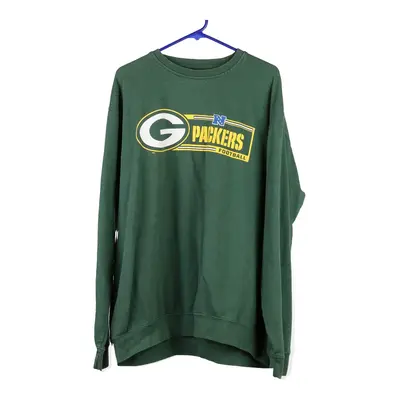 Green Bay Packers Nfl Sweatshirt - XL Green Cotton
