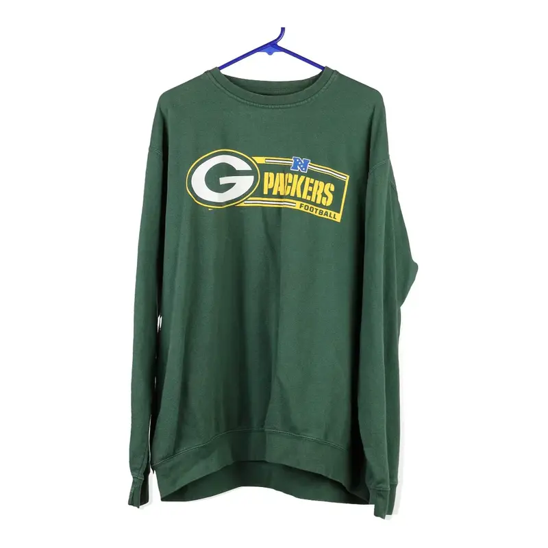 Green Bay Packers Nfl Sweatshirt - XL Green Cotton