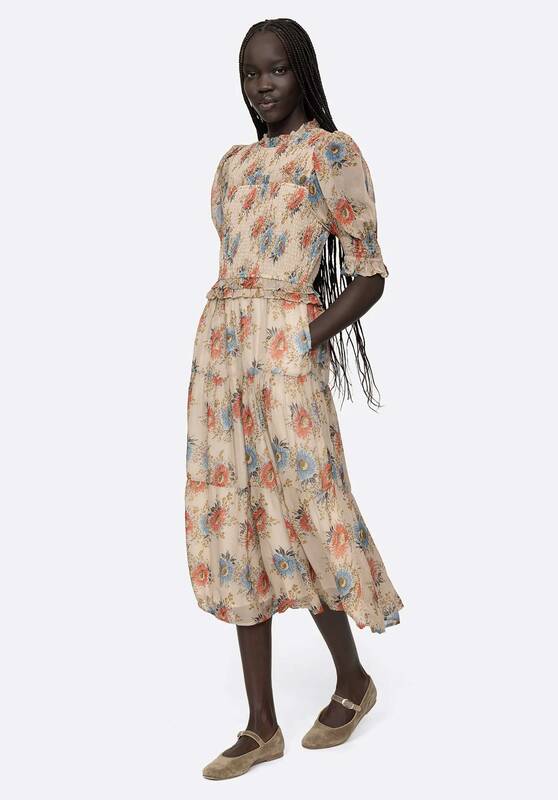 Dress Roanne Print Puff Ss24-059 Multi | Color: MULTI | Size: M