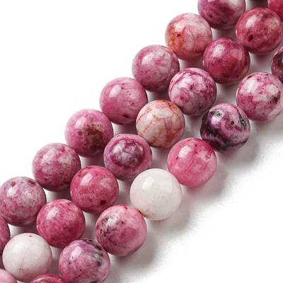 Natural Gemstone Hemimorphite Round Beads Strands