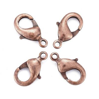 Brass Lobster Claw Clasps
