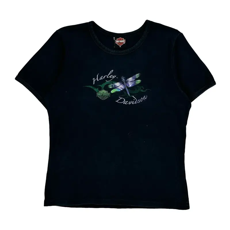 Winchester Harley Davidson Graphic T-Shirt - XL Black Cotton