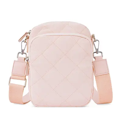WESTBRONCO backtoschool Small Quilted Crossbody Everday Bags for Women Cell Phone Wallet Purse with Card Slots Adjustable Str...