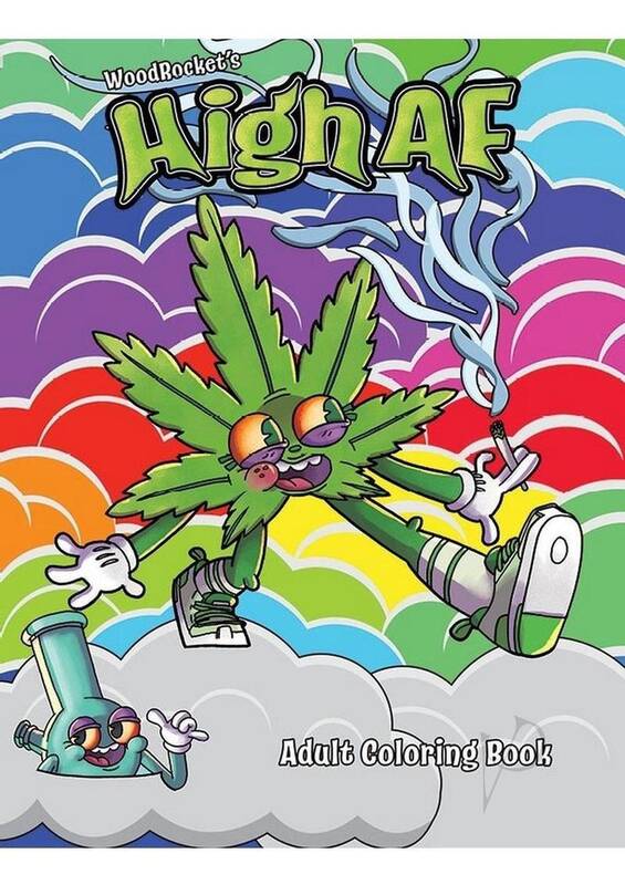 High Af Coloring Book