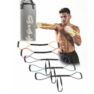 Boxing Resistance Band - Boxing Training Gear - Faster Punch Speed & Power - Full-Body Cardio Training - Ultra Portable