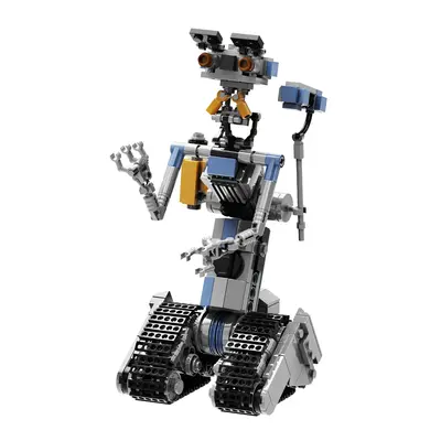 Johnny Number 5 Robot Building Blocks Set (370 pcs) – Sci-Fi Robot DIY Toy Kit for Kids Ages 6+, Fun STEM Gift for Creative...