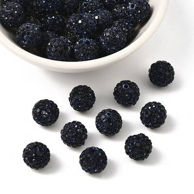 Pave Disco Ball Beads