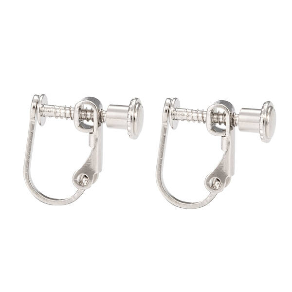 Brass Screw On Clip-on Earring Findings