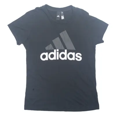 ADIDAS Womens T-Shirt Black M