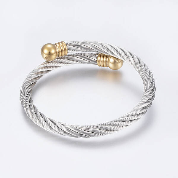 304 Stainless Steel Torque Bangles