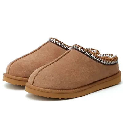 Women's Slippers Fuzzy Cozy Short Ankle Shoes Indoor and Outdoor Mules Furry Warm House Slippers for Woman Cute Fluffy Clogs