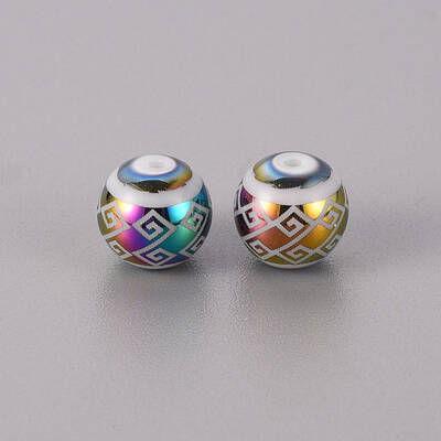 Electroplate Glass Beads