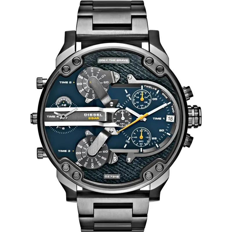 Diesel DZ7331 Mr Daddy 2.0 Gunmetal Stainless Steel Men's Watch