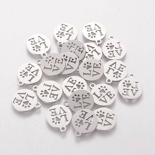 Non-Tarnish 201 Stainless Steel Charms