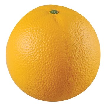 150 Custom Orange Stress Reliever - 2.75